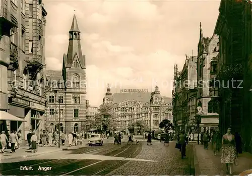 AK / Ansichtskarte Erfurt Anger HO Warenhaus Erfurt