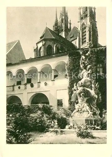 AK / Ansichtskarte Bruenn_Brno Bischofshof u. Dom Bruenn_Brno