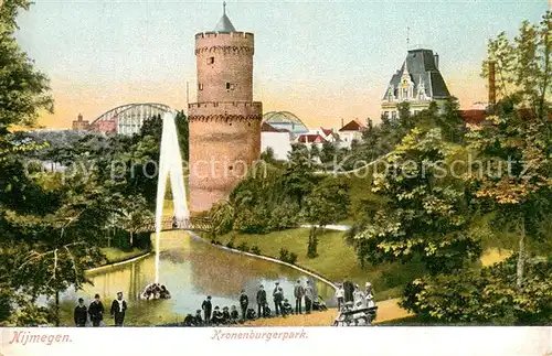 AK / Ansichtskarte Nijmegen_NL Kronenburgerpark 