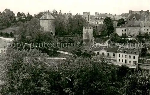 AK / Ansichtskarte Luxembourg__Luxemburg Plateau du Rham Vieilles tours du XIVe siecle 