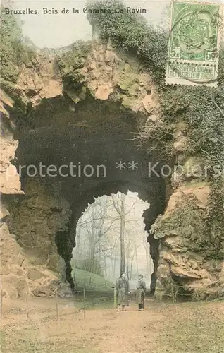 AK / Ansichtskarte Bruxelles_Bruessel Bois de la Cambre Le Ravin Bruxelles_Bruessel