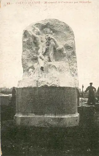 AK / Ansichtskarte Valenciennes_59 Monument de Carpeaux par Desruelles 