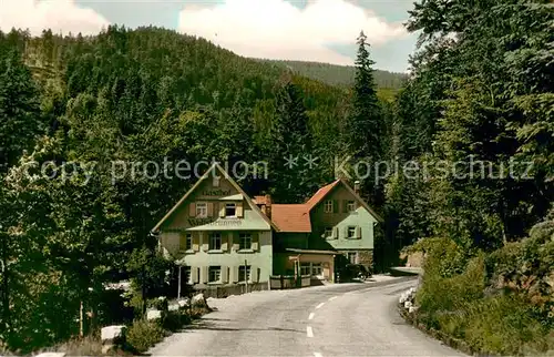 AK / Ansichtskarte Ottenhoefen_Schwarzwald Gasthof Wolfsbrunnen Ottenhoefen Schwarzwald