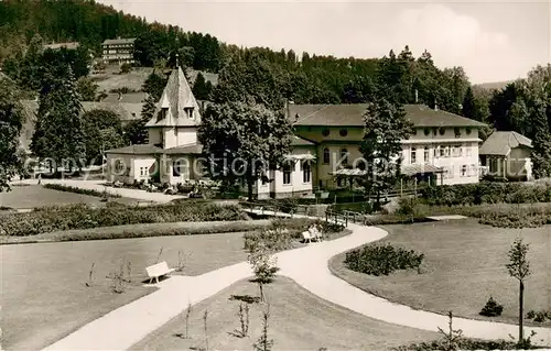 AK / Ansichtskarte Herrenalb_Schwarzwald Kurpark mit Kursaal 