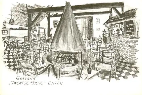 AK / Ansichtskarte Bornerbroek Eethuis Twentse Hoeve Enter Bornerbroek