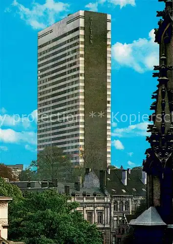 AK / Ansichtskarte Bruxelles_Bruessel Hilton Hotel Bruxelles_Bruessel