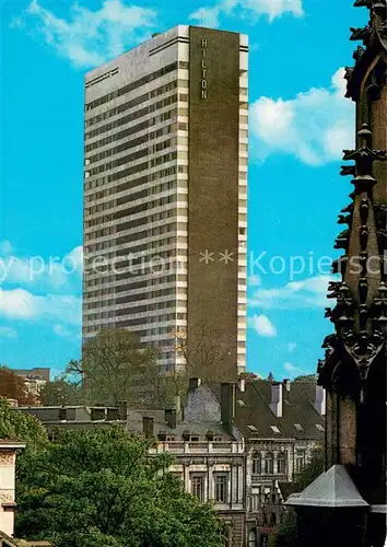 AK / Ansichtskarte Bruxelles_Bruessel Hilton Hotel Bruxelles_Bruessel