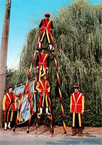 AK / Ansichtskarte Merchtem_NL De Steltenlopers van Merchtem 
