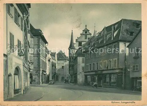AK / Ansichtskarte Colmar_68 Langestrasse 