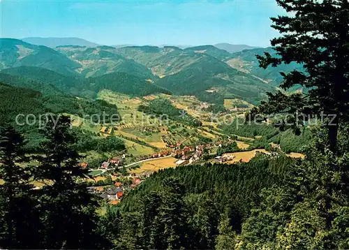 AK / Ansichtskarte Ottenhoefen_Schwarzwald Panorama Ottenhoefen Schwarzwald