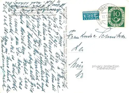 AK / Ansichtskarte Wildbad_Schwarzwald Oberes Enztal mit Sommerberg Fliegeraufnahme Wildbad_Schwarzwald