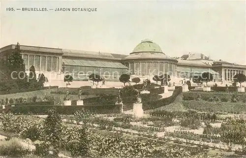 AK / Ansichtskarte Bruxelles_Bruessel Jardin Botanique Bruxelles_Bruessel