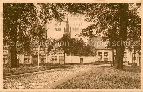 AK / Ansichtskarte Bruges_Brugge_Flandre Le Beguinage 