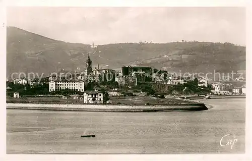 AK / Ansichtskarte Hendaye_64 Vue generale de Fontarabie 