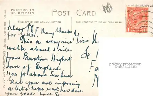 AK / Ansichtskarte Buxton__UK_Derbyshire Cat and Fiddle 