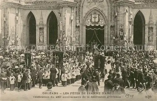 AK / Ansichtskarte Orleans_45_Loiret Les Fetes de Jeanne dArc Celebration du 480e anniversaire de la delivrance d Orleans 