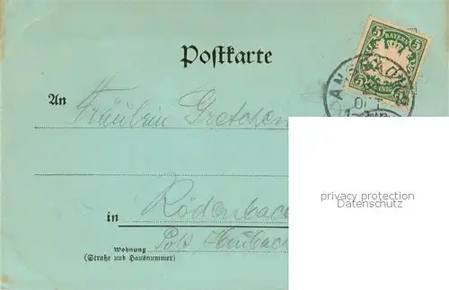 AK / Ansichtskarte Ansbach_Mittelfranken Panorama Ansbach Mittelfranken