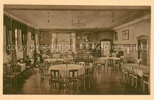 AK / Ansichtskarte Noerdlingen Haushaltungs und Handarbeitsschule Ev Maedchenpensionat Speisesaal Noerdlingen