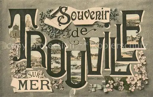 AK / Ansichtskarte Trouville sur Mer Vue partielle Trouville sur Mer