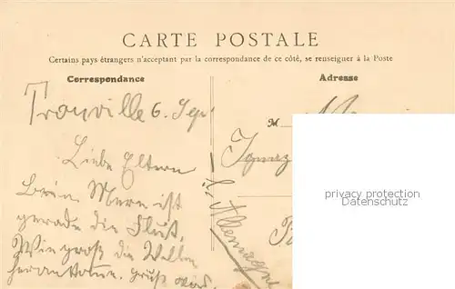 AK / Ansichtskarte Trouville sur Mer Vue partielle Trouville sur Mer