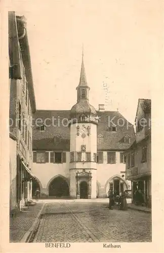 AK / Ansichtskarte Benfeld_ 67_Alsace Rathaus 