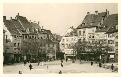 AK / Ansichtskarte Muelhausen_Elsass Stadtplatz Muelhausen Elsass