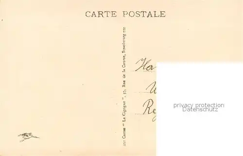 AK / Ansichtskarte Wissembourg_Weissenburg_Alsace Rue Nationale 