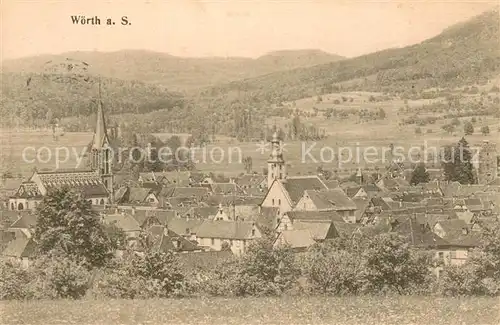 AK / Ansichtskarte Woerth_67_Elsass Panorama 