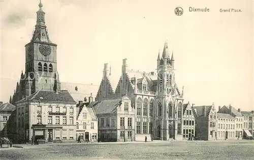 AK / Ansichtskarte Dixmude_Diksmuide_Belgie Grand Place 