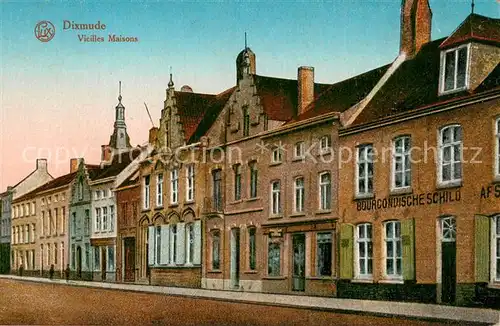 AK / Ansichtskarte Dixmude_Diksmuide_Belgie Vieilles Maisons 