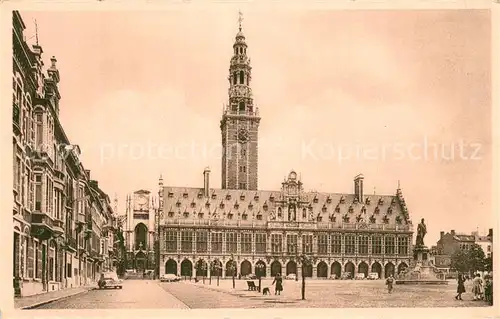 AK / Ansichtskarte Louvain_Flandre Bibliotheque de l Universite Louvain_Flandre
