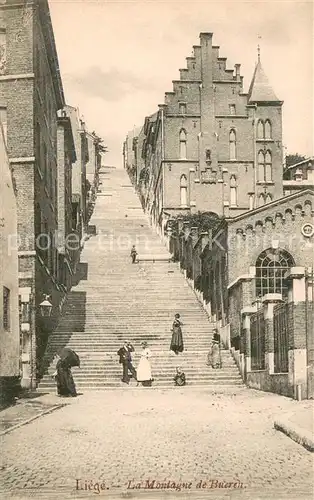 AK / Ansichtskarte Liege_Luettich La Montagne de Bueren Liege Luettich
