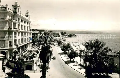 AK / Ansichtskarte Opatija_Abbazia Strand Panorama 