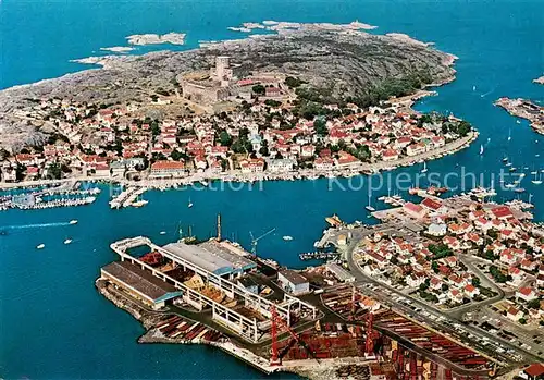 AK / Ansichtskarte Marstrand_Sweden Fliegeraufnahme 