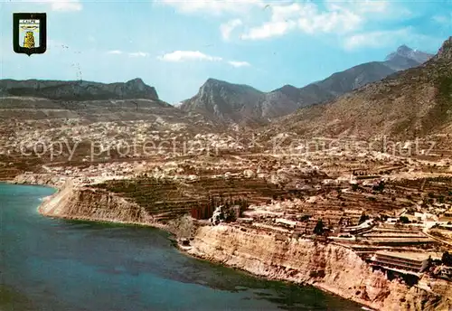 AK / Ansichtskarte Calpe_Alicante_ES Fliegeraufnahme La Manzanera 