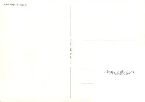 AK / Ansichtskarte Svendborg_DK Hafenpartie 
