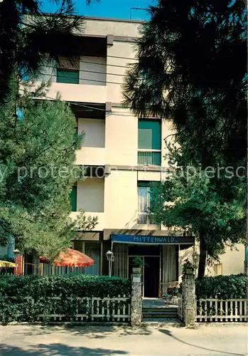 AK / Ansichtskarte Cattolica__Provincia_Rimini_IT Hotel Mittelwald Aussenansicht 