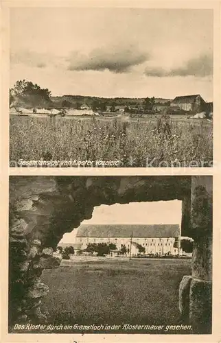 AK / Ansichtskarte Vauclerc_Vauclerk_51 Kloster Vauclerc durch ein Granatloch in der Klostermauer gesehen 