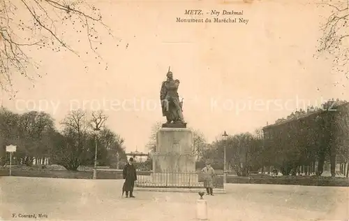 AK / Ansichtskarte Metz_Moselle Monument du Marechal Ney Metz_Moselle