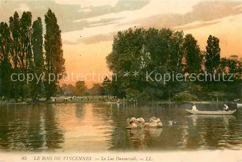 AK / Ansichtskarte Vincennes_94 Le Lac Daumesnil 