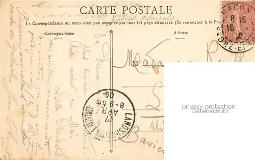 AK / Ansichtskarte Macon_71 La Prefecture 