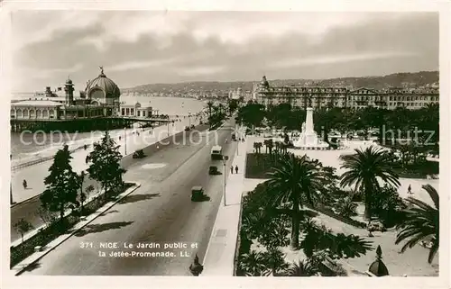 AK / Ansichtskarte Nice__06_Nizza Le Jardin public et la Jetee Promenade 