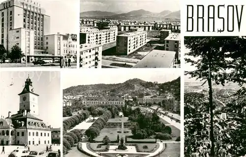 AK / Ansichtskarte Brasov_Brasso_Kronstadt_RO Teilansichten 