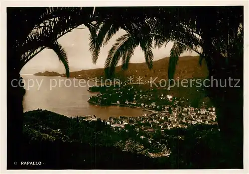 AK / Ansichtskarte Rapallo_IT Panorama 
