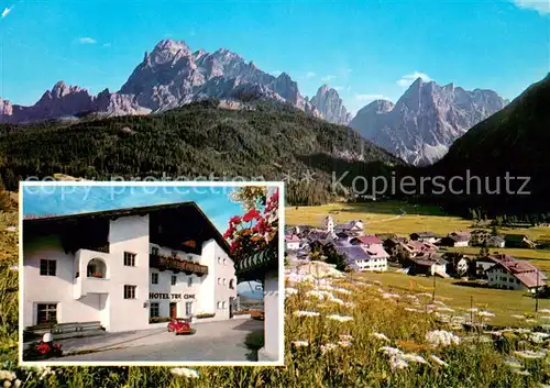 AK / Ansichtskarte Sexten_Sesto_Suedtirol Sporthotel Drei Zinnen Panorama Sexten_Sesto_Suedtirol