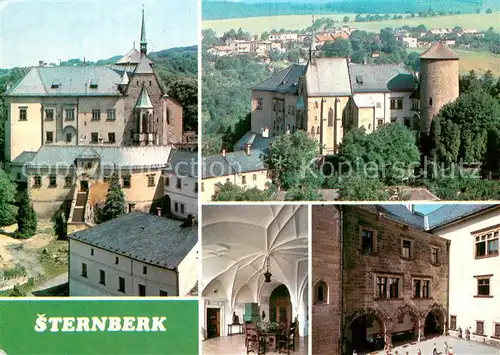 AK / Ansichtskarte Sternberk_na_Morave_CZ Zamek puvodne rane goticky hrad z konce 