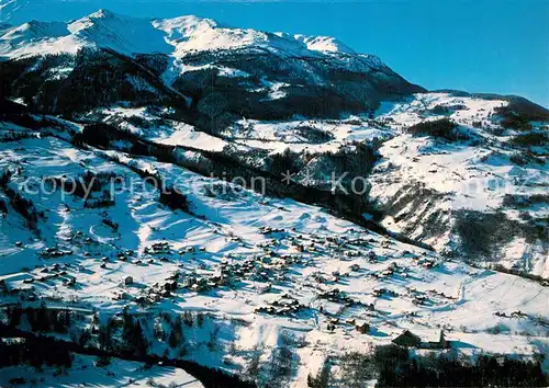 AK / Ansichtskarte Unterbaech_VS Ginalshorn Signalhorn Fliegeraufnahme 