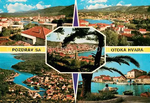 AK / Ansichtskarte Otok_Hvar_Croatia Starigrad Jelsa Vrboska Sucuraj 
