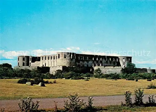 AK / Ansichtskarte Borgholm Slottsruin Borgholm