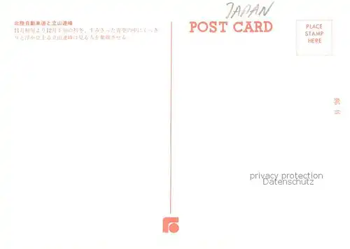 AK / Ansichtskarte Japan Fliegeraufnahme mit Autobahn Japan